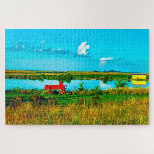 We love Lakes in Iowa Jigsaw Puzzle