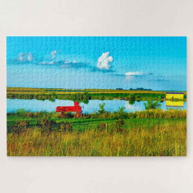 We love Lakes in Iowa. Jigsaw Puzzle (Horizontal)