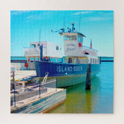 We love Madeline island Wisconsin Jigsaw Puzzle