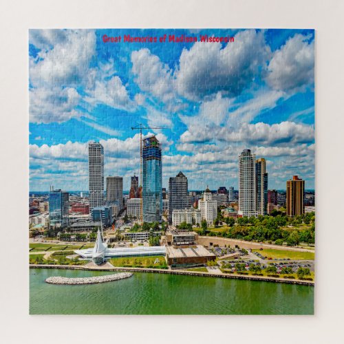 We love Madison Wisconsin Jigsaw Puzzle