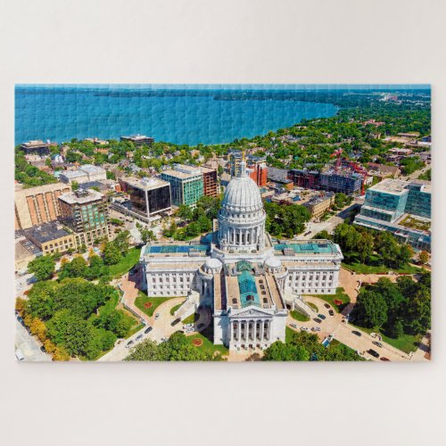 We love Madison Wisconsin Jigsaw Puzzle