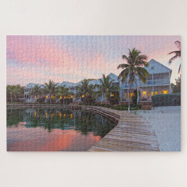 We Love Marathon Quay Florida Jigsaw Puzzle (Horizontal)