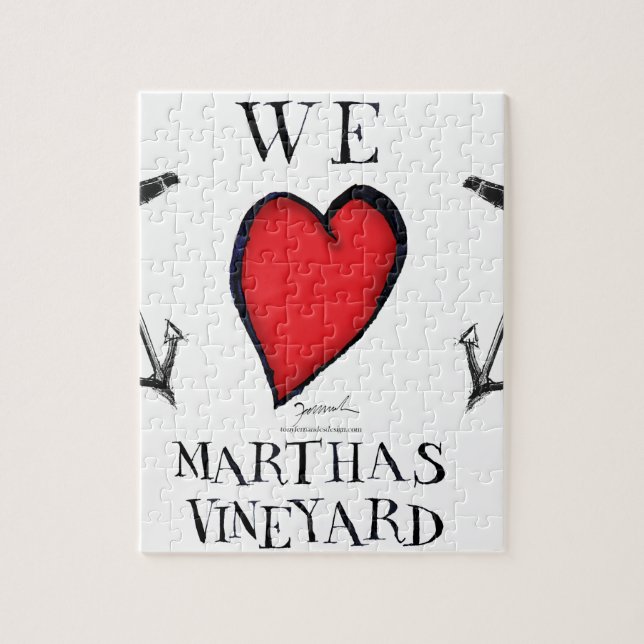 we love martha's vineyard jigsaw puzzle (Vertical)