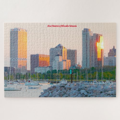 We love Milwaukee Wisconsin Jigsaw Puzzle