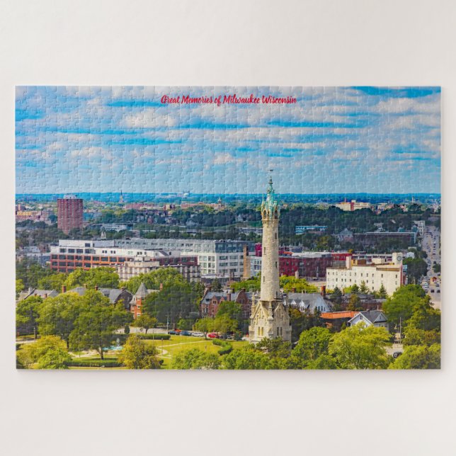 We love Milwaukee Wisconsin. Jigsaw Puzzle (Horizontal)