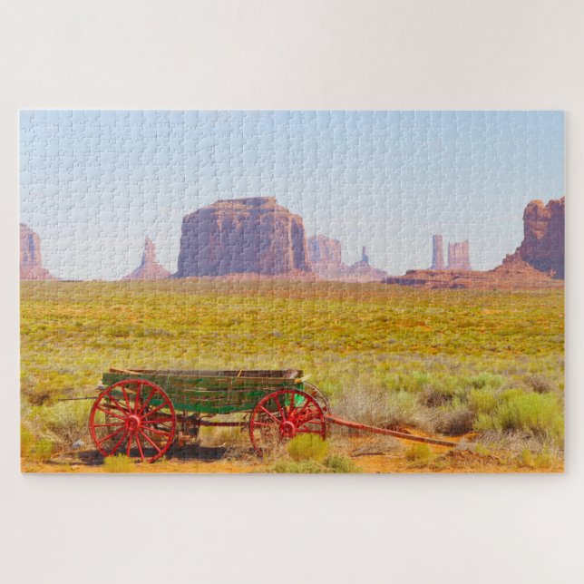 We Love Monument Valley Utah Jigsaw Puzzle (Horizontal)