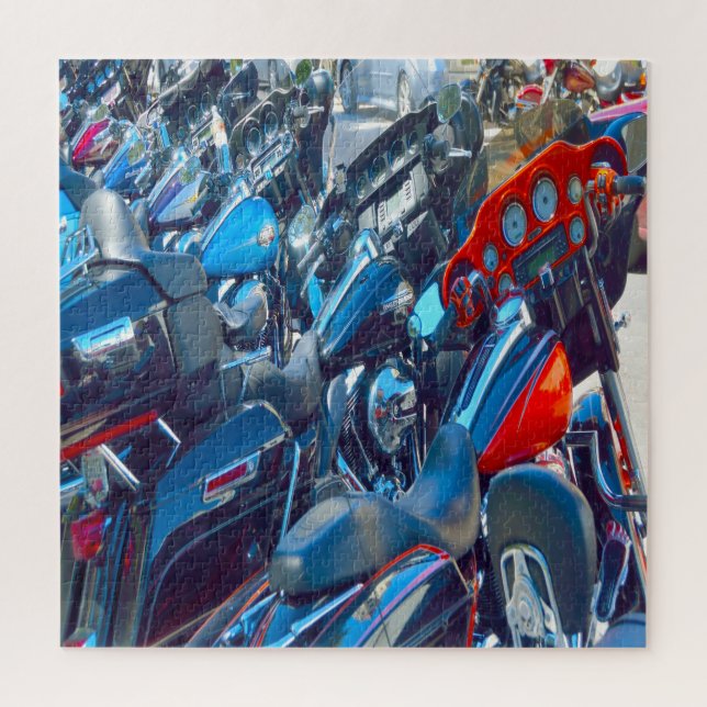 We Love Motorcycles in Florida Jigsaw Puzzle (Vertical)