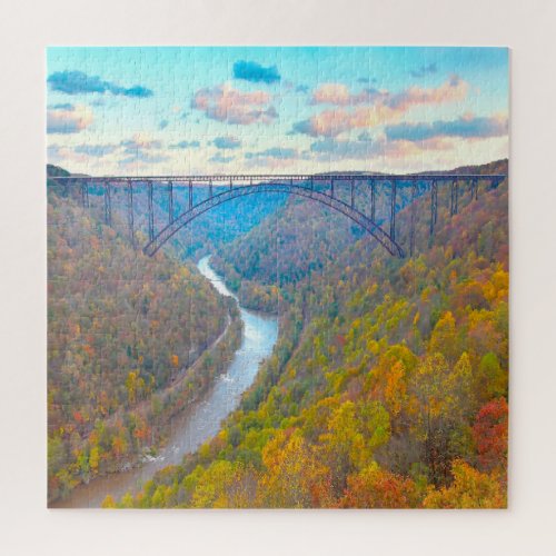 We love New River Gorge West Virginia Jigsaw Puzzle