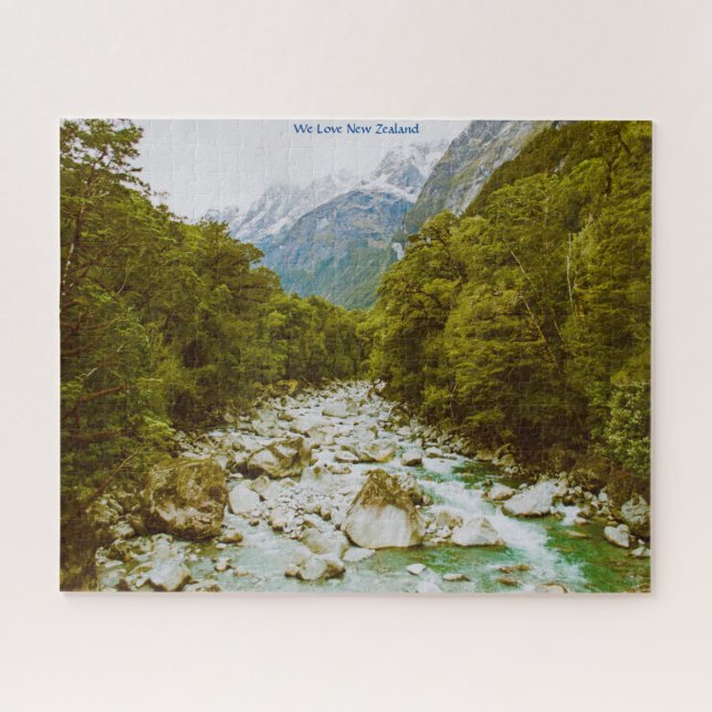We Love New Zealand Jigsaw Puzzle (Horizontal)