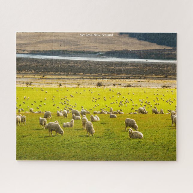 We love New Zealand Jigsaw Puzzle (Horizontal)