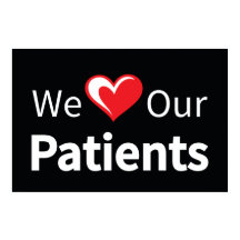 We Love Our Patients Poster