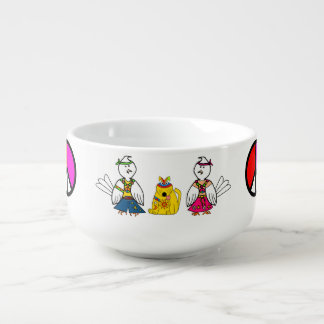 We Love our "Peaceful Poochie" Soup Mug