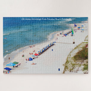 We Love Panama Beach Florida Jigsaw Puzzle