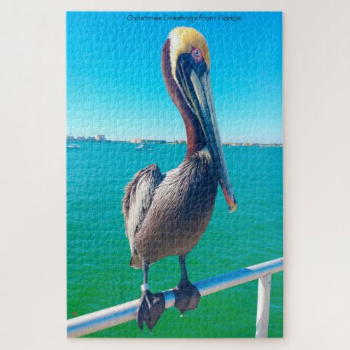 We Love Pelicans in Florida Jigsaw Puzzle
