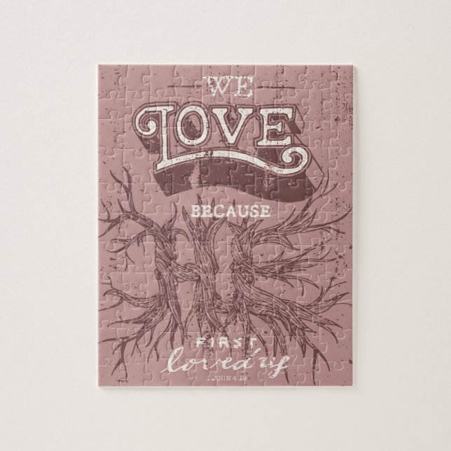 We Love (Pink) Jigsaw Puzzle (Vertical)