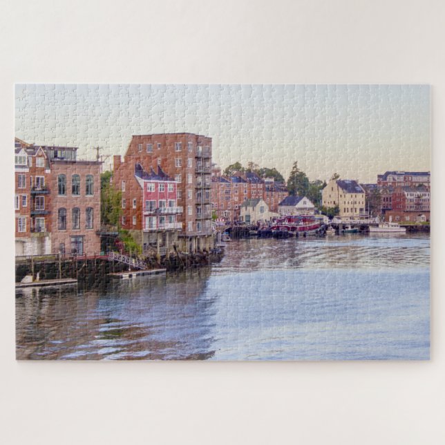 We love Portsmouth New Hampshire Jigsaw Puzzle (Horizontal)