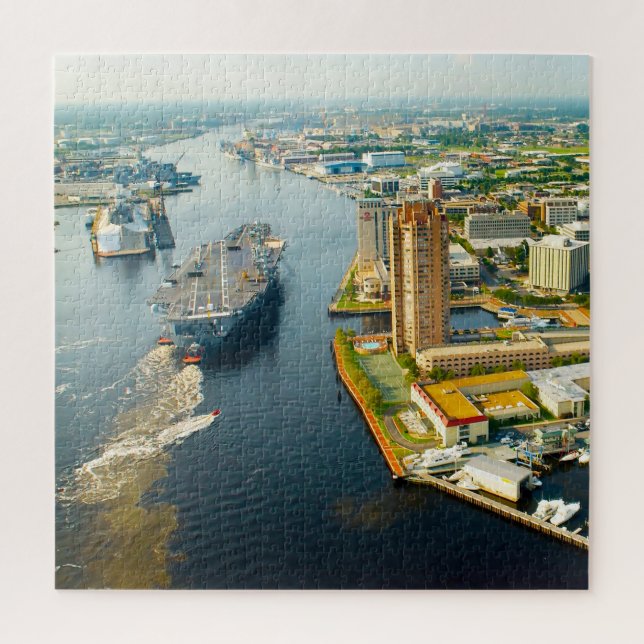 We love Portsmouth Virginia. Jigsaw Puzzle (Vertical)