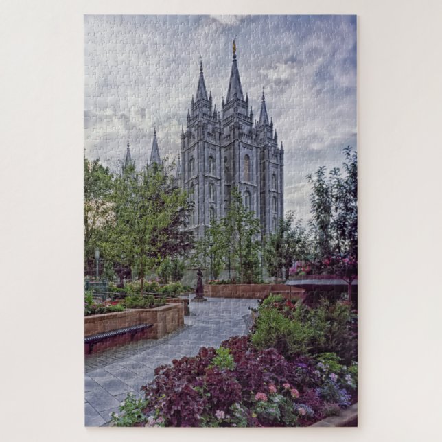 We Love Salt Lake City Utah Jigsaw Puzzle (Vertical)