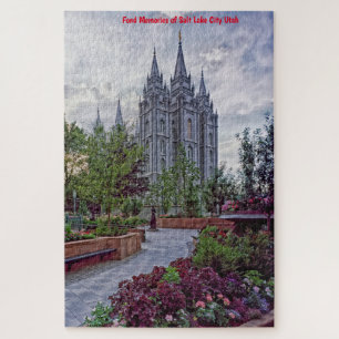 We Love Salt Lake City Utah Jigsaw Puzzle