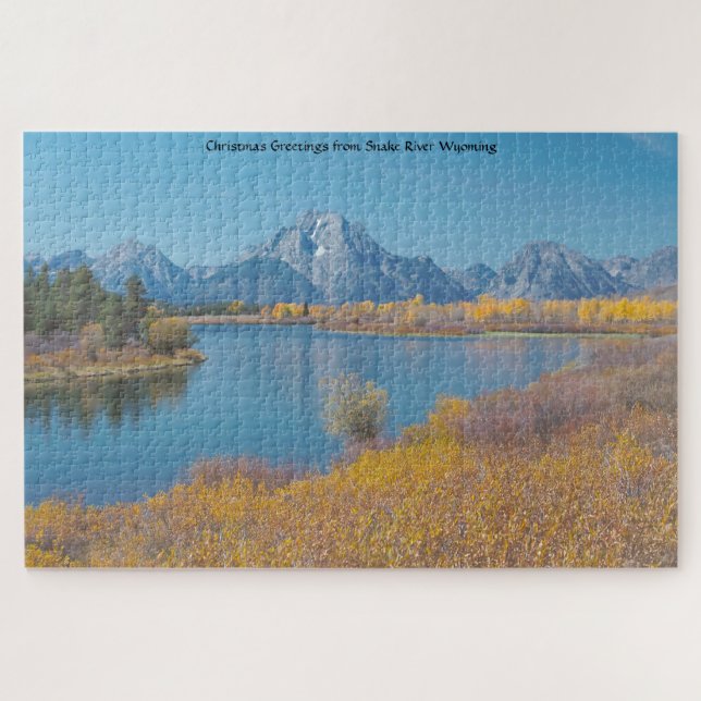 We love Snake River Wyoming Jigsaw Puzzle (Horizontal)