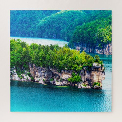 We love Summerville Lake West Virginia Jigsaw Puzzle