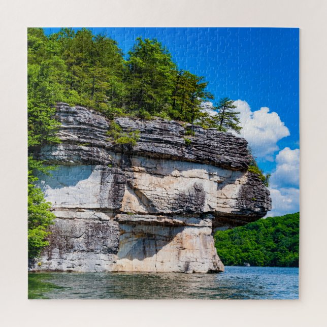 We love Summerville Lake West Virginia. Jigsaw Puzzle (Vertical)