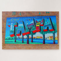 We Love Tampa Florida Jigsaw Puzzle