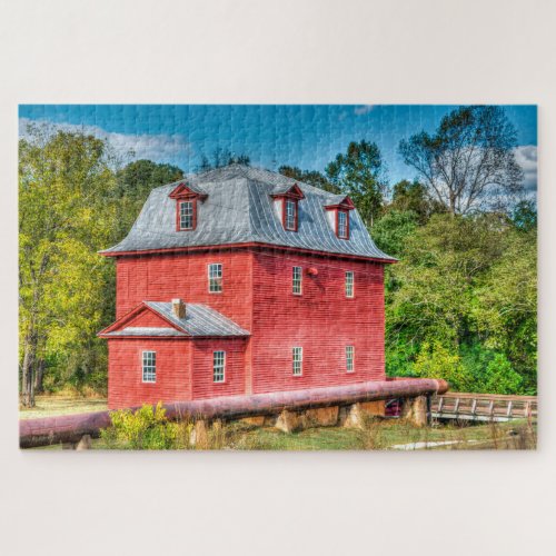 We love The Big Otter Mill Virginia Jigsaw Puzzle