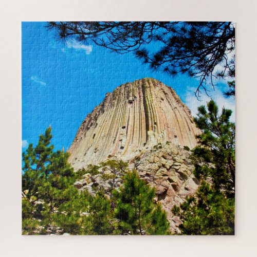 We Love  The Devils Tower Wyoming Jigsaw Puzzle