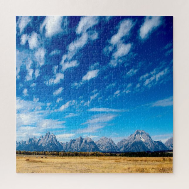 We Love  the Grand  Teton National Park  Wyoming. Jigsaw Puzzle (Vertical)