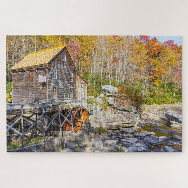 We love The Grist Mill Virginia Jigsaw Puzzle (Horizontal)