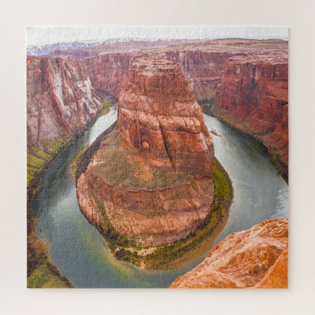 We Love The Horse Shoe Utah Jigsaw Puzzle (Vertical)