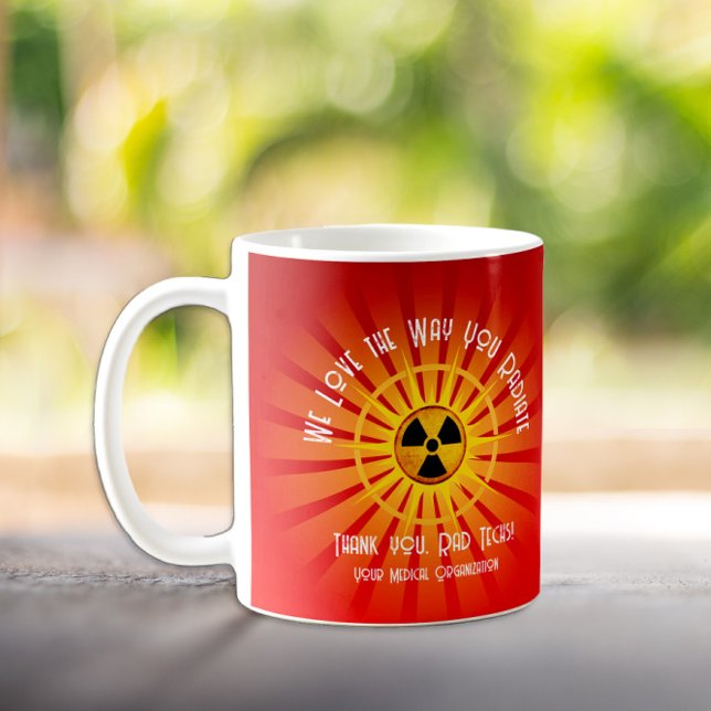 We Love the Way You Radiate Coffee Mug (Creator Uploaded)