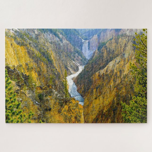 We love The Yellowstone River Wyoming Jigsaw Puzzle (Horizontal)