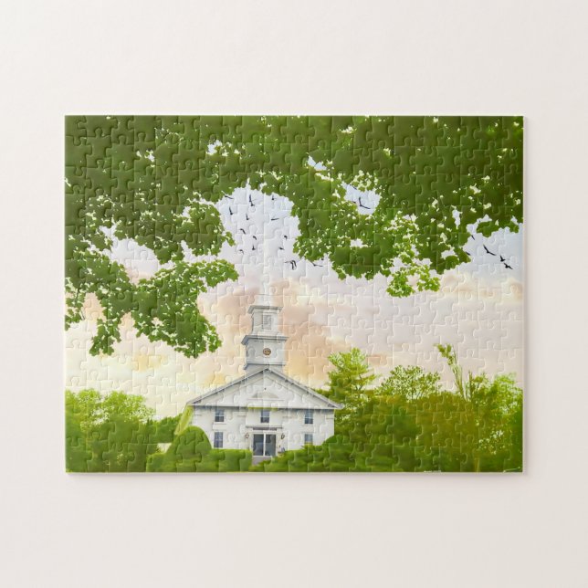 We love Tilton New Hampshire Jigsaw Puzzle (Horizontal)