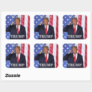 We Love Trump Stickers