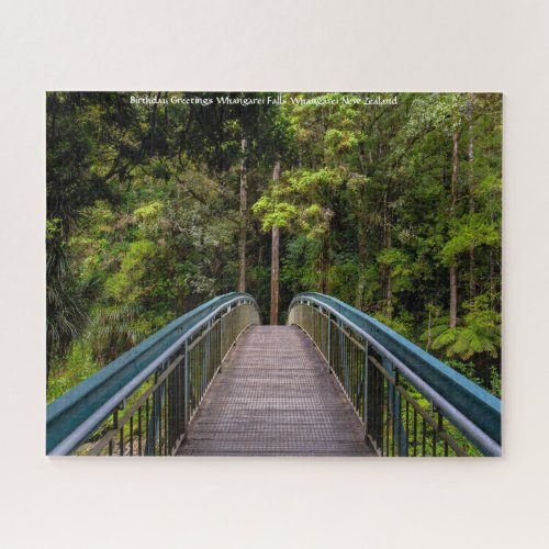 We Love Whangarei Falls Whangarei New Zealand Jigsaw Puzzle