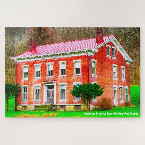 We love Wheeling West Virginia Jigsaw Puzzle