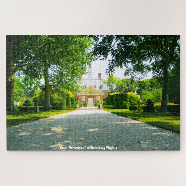 We love Williamsburg Virginia Jigsaw Puzzle (Horizontal)