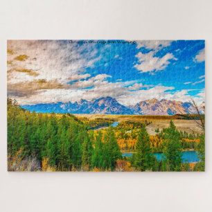 We love Wyoming Jigsaw Puzzle