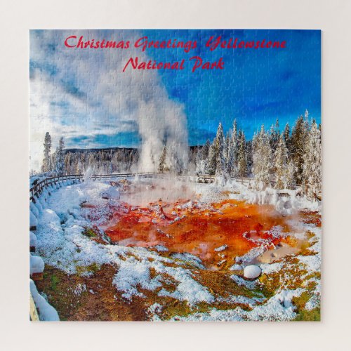 We Love  Yellowstone National Park Jigsaw Puzzle