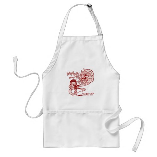 We Love You 32 Adult Apron