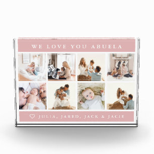 We Love You Abuela Acrylic Award
