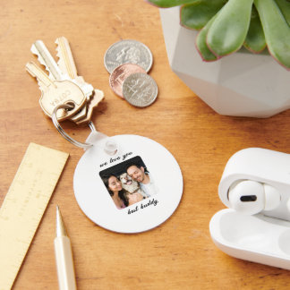 We love you best: A Heartfelt Tribute Keychain