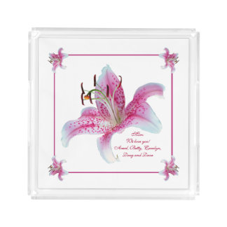 "We love you!" Breakfast in Bed Mother's Day Acrylic Tray