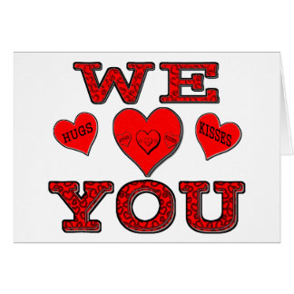 We Love You Cards