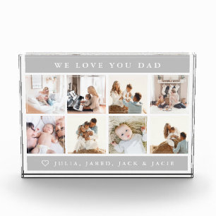 We Love You Dad Acrylic Award