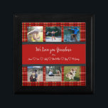 We Love You, Grandma Custom 6 Photo Grid  Gift Box<br><div class="desc">Adorably cute with a 6 photo block to personalize. Gift to grandma or a treat for yourself!</div>