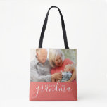 We Love You Grandma Custom Photo Mother's Day Gift Tote Bag We Love You Grandma Custom Photo Mother's Day Gift Tote Bag