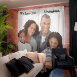 We Love You Grandma Grandmother Family Photo  Blackout Curtains<br><div class="desc">We Love You Grandma Grandmother Family Photo Blackout Curtains makes a great gift to give to that special person in your life. Give them a lovely photograph of the family on the curtains with a special message. They will be pleasantly surprised and it will make a wonderful keepsake. Also great...</div>